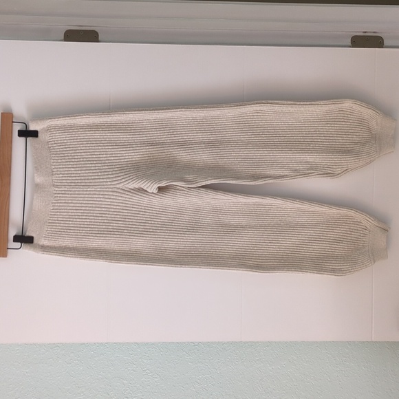 Free People Beach Justine Boho Slouchy Cozy  Tapered Jogger Sweater Pants XS - Picture 2 of 7